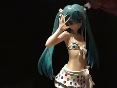 SoF Miku swimwear Slowmotion