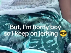 Public Cemetery - Pinoy Caught Milking his Fat Sinewy Pipe