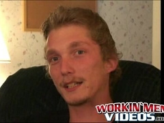 Aspiring rockstar passionately masturbates until cumming