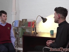 Religious lad gets fuck hole played