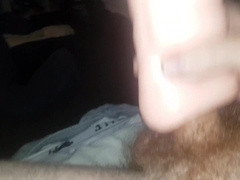 Slow Taunting with Oil / Youngster Ejaculates with Fleshlight / Pop-Shot