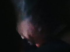 Hungry Faggot sucks out cum fast
