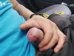 Manejando y follando