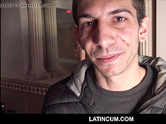 hetero inexperienced Scruffy Latino stud Gay For Pay Filmmaker