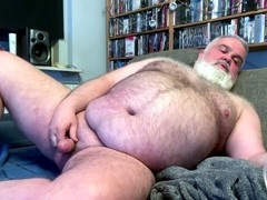 Bear masturbation, man masturbating, faphouse
