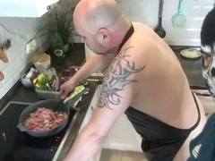 Bareback anal, amateur hard fuck, adidas