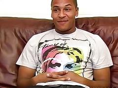 British black stud jerks his hard BBC