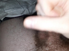 Quickie ejaculation // furry scally chav pop-shot on self