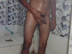 DESI BOY MASTURBATES BATHROOM