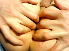 My first time filming myself playing with my tight little hole