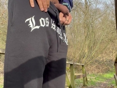 Caught in the forest by some stranger dude