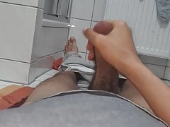 Twink big dick Jerking Off