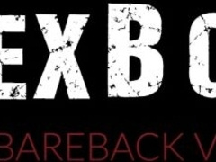 Flip fuck bareback with amateurs Jeremy George and Julian Waits