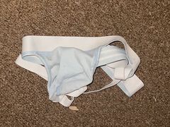 Black Cub Cums On Jockstrap