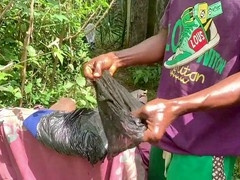 Fastest dick trying to cum in chubby clothes