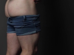 Innocent Danny Wilcoxx strokes his hard throbbing cock passionately