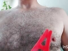 Pins with needles in the nipples