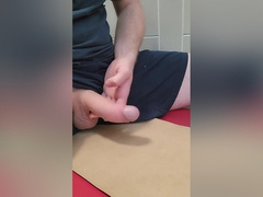 Big Cock Soft To Hard With Cumshot