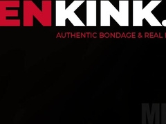 Submissive stud Jon Darra exposed his nice ass for a rough ANAL PLUGGING