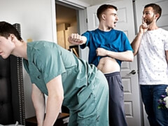 Beautiful 3some with Ryan Jacobs and Finn Harding