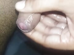Handjob for first time close up pov hard Dick masturbate chocolate lover's