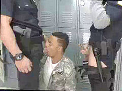 Police nice men real sausage movie gay Stolen Valor