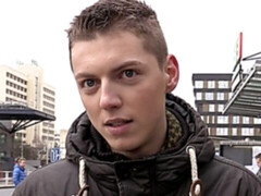 Good-looking dude with hot balls fucked in FPV XXX