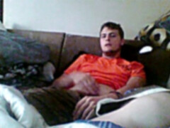 Gay, deep hard fingering, big cock