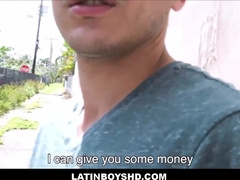 Hetero Latino First-ever Time Homo Lovemaking With Stranger For Money POINT OF VIEW