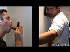 Alexander Garrett and Tyler Ford enjoy a fateful gloryhole encounter
