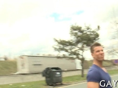 Watch these two guys nail each other's asses with their tongues and faces