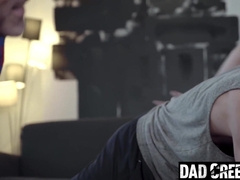 Twunk Gets Stepdaddy's Man sausage from Behind - Dadcreepy