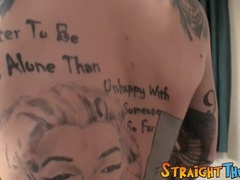 Straight thugs Chad and Blinx making those dicks spunk