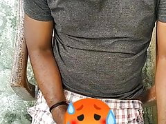 Masturbating my big cock par 1