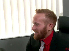 Jock dude gets cum facial