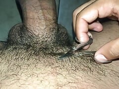 young boy with hairy and thick cock shaves on hot latin webcam - Jovenpoder