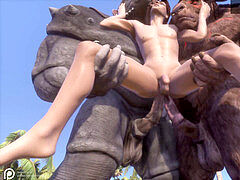 Gay teen, gay monster porn, furry game