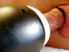 FuckYouLikeAToy: homemade cock ring and japanese cock sucker