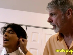 Stepdad Richard Lennox got an ear fetish domination over his stepson Julian Jaden