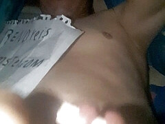 My pierced cock handjob