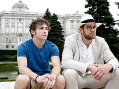Nighttime public anal session with Calvin Banks and Colby Keller