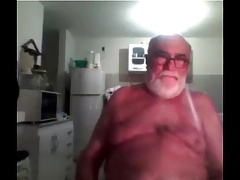 grandpa cum on cam