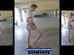 Skinny Latino Twink Twerk and dance 5