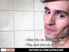 Sayuncle, hairy man, pool