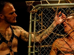 Hot Silent Hill-inspired BDSM scene with cuckolding