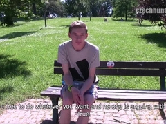 Czech Hunter - New of a Break up Amateur Boy Takes a Thick Facial cumshot