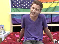 youthfull man demonstrates ass play while jacking his dick