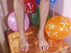 Succulent Soles. Spandex Balloons. your Fetish.