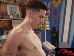 FalconStudios - Summer Jocks Meet Red-Hot Teddy In Shop For A Fine Barebacking