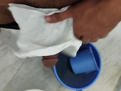 Desi dude Shower Meaty boner hanjob